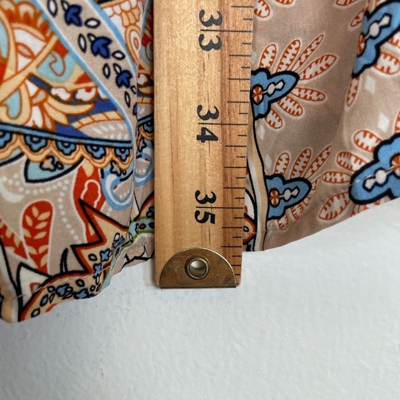 Kirundo Women's Floral Mini Dress Size Small Tiered Flutter Sleeve Side Pockets - Picture 11 of 14